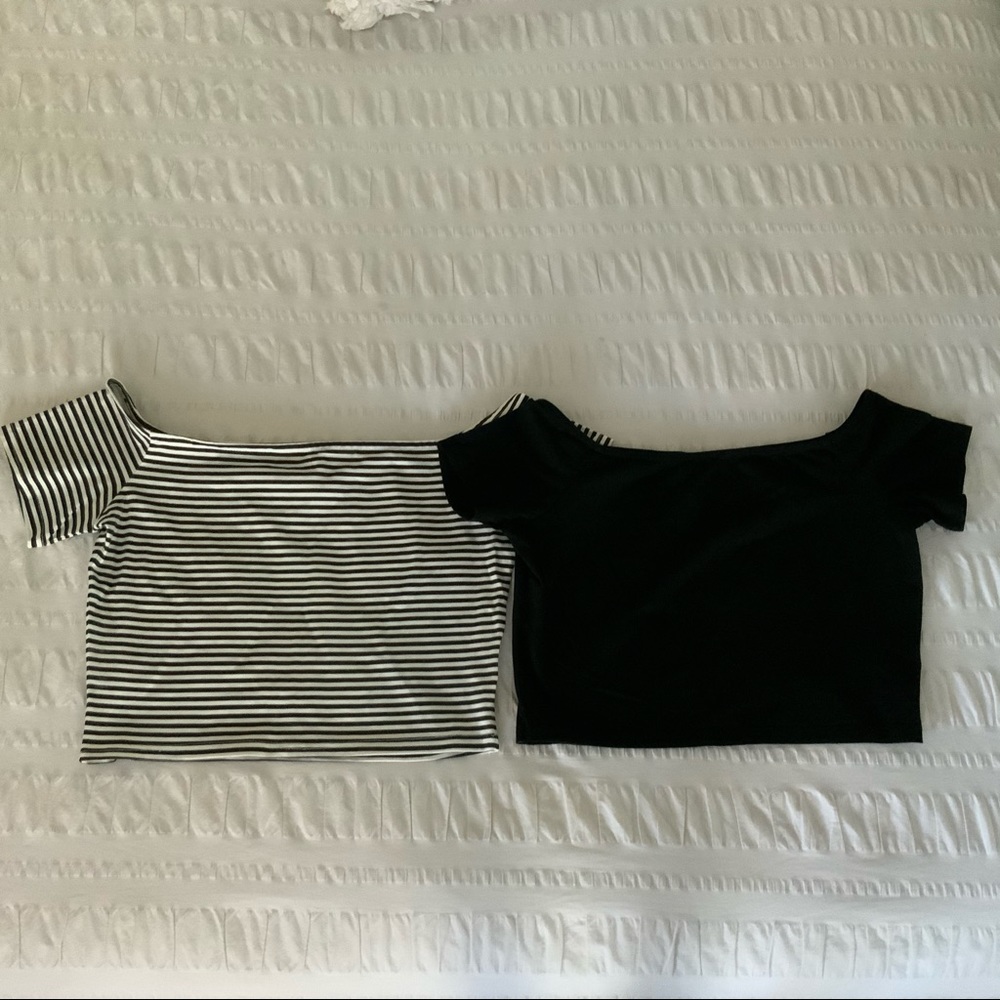 H&M 2 Pack Crop Tops